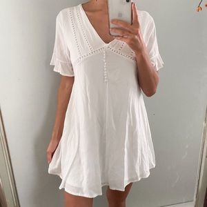 Francescas white dress NWT